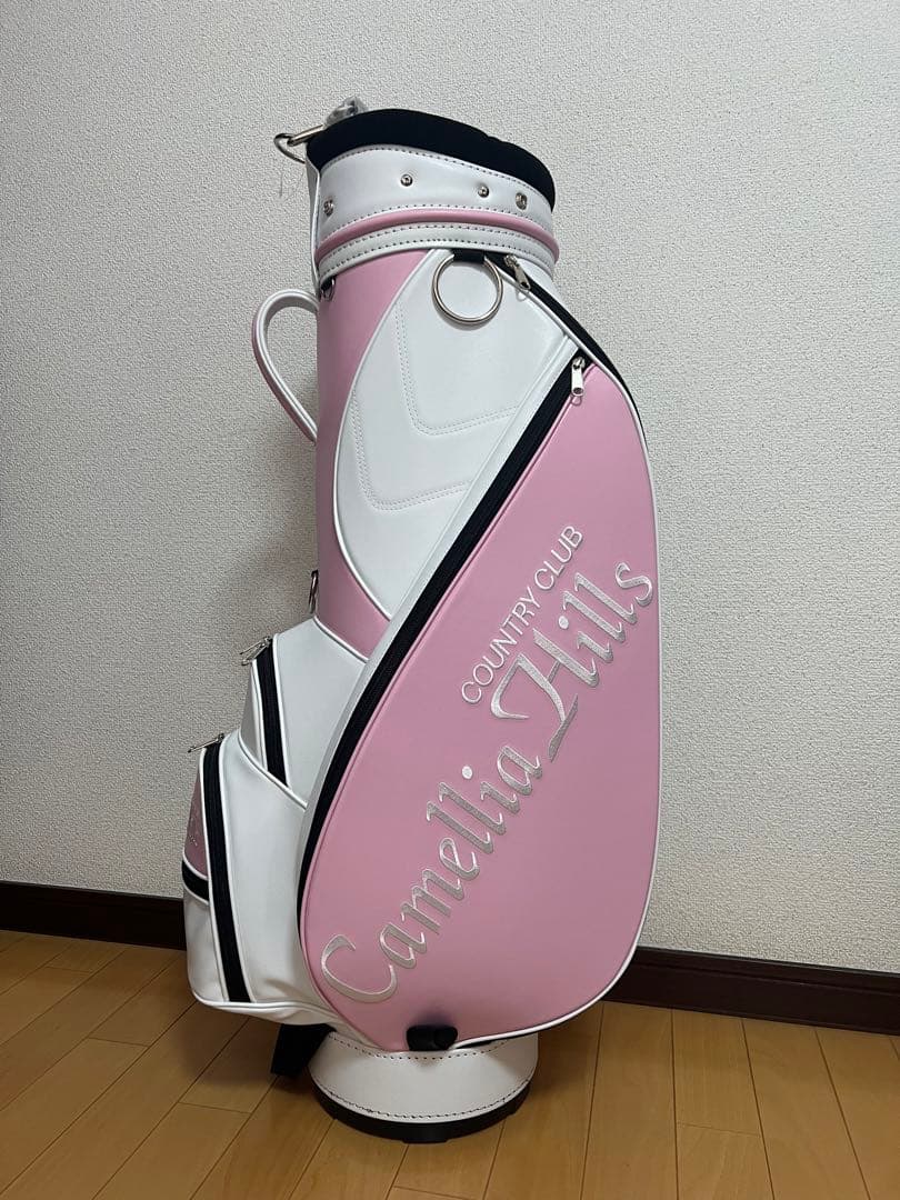 【新品】Camellia Hills ゴルフキャディバッグ ピンク