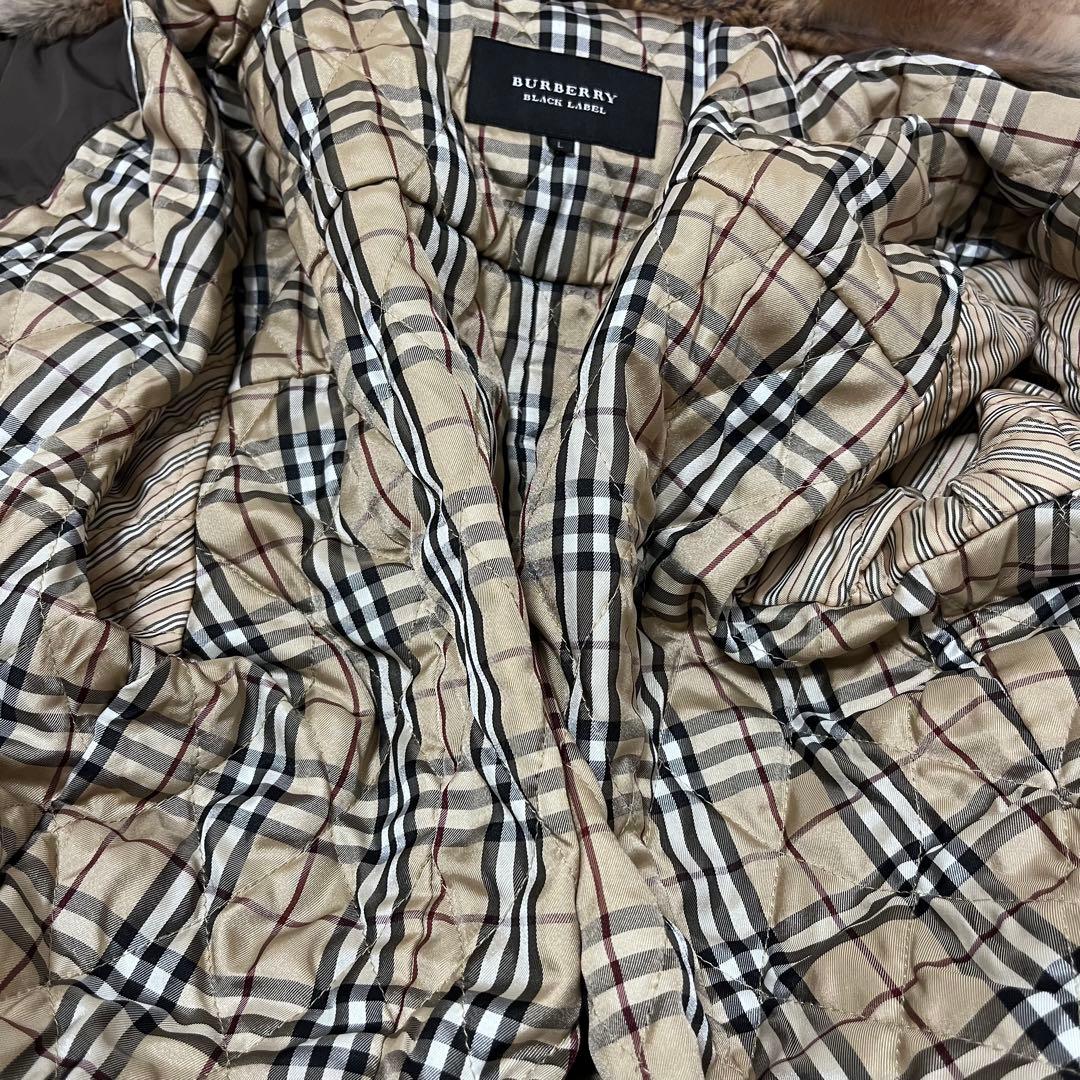 BURBERRY BLACK LABEL ミリタリーコート モッズコート L