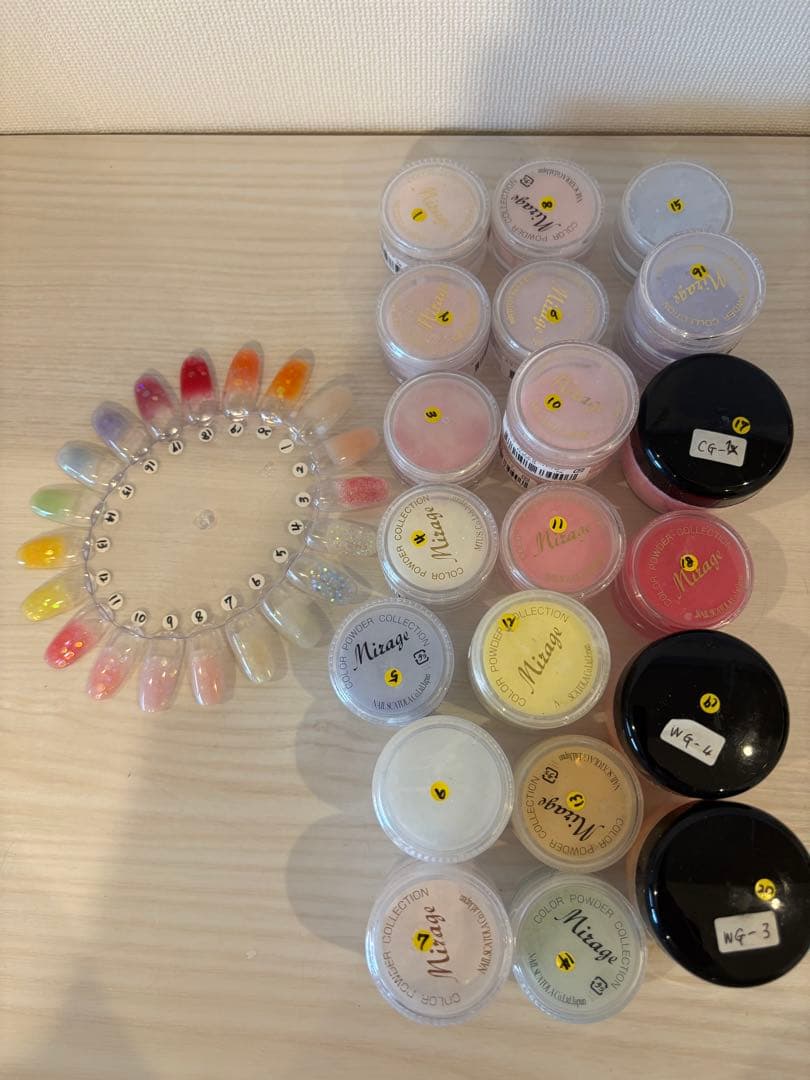 ミラージュ　スカルプグリッターパウダー　まとめ売り