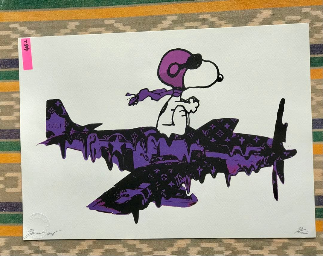 お値下‼️【新品】ルイビトン ✖️スヌーピー　ポスター　ディスプレイに最適　未使用‼️