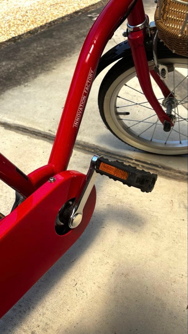 INNOVATIONIFACTORY キッズ自転車　16型　レッド