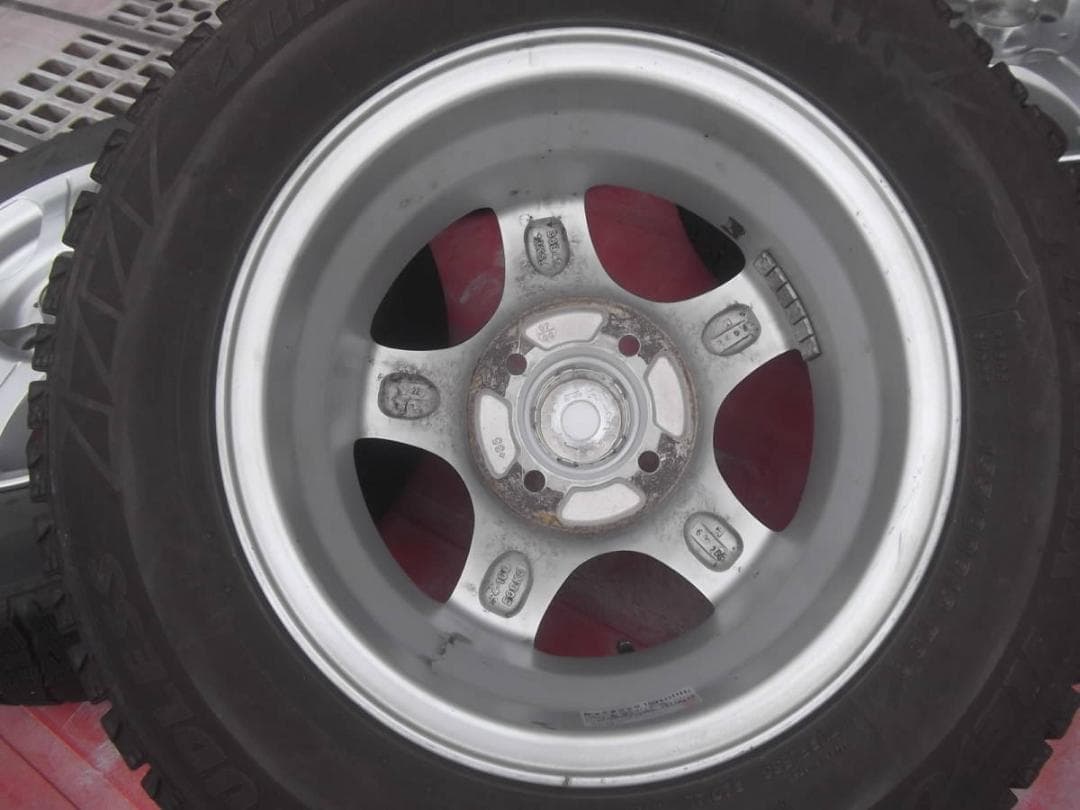 スタッドレス＆アルミホイール 13インチ×5J 155/80R13 4本セット