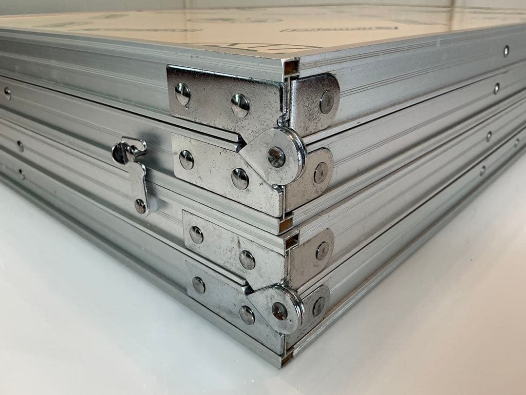 【Ryo品】コールマン四つ折りテーブル８　【Model 170-5540】