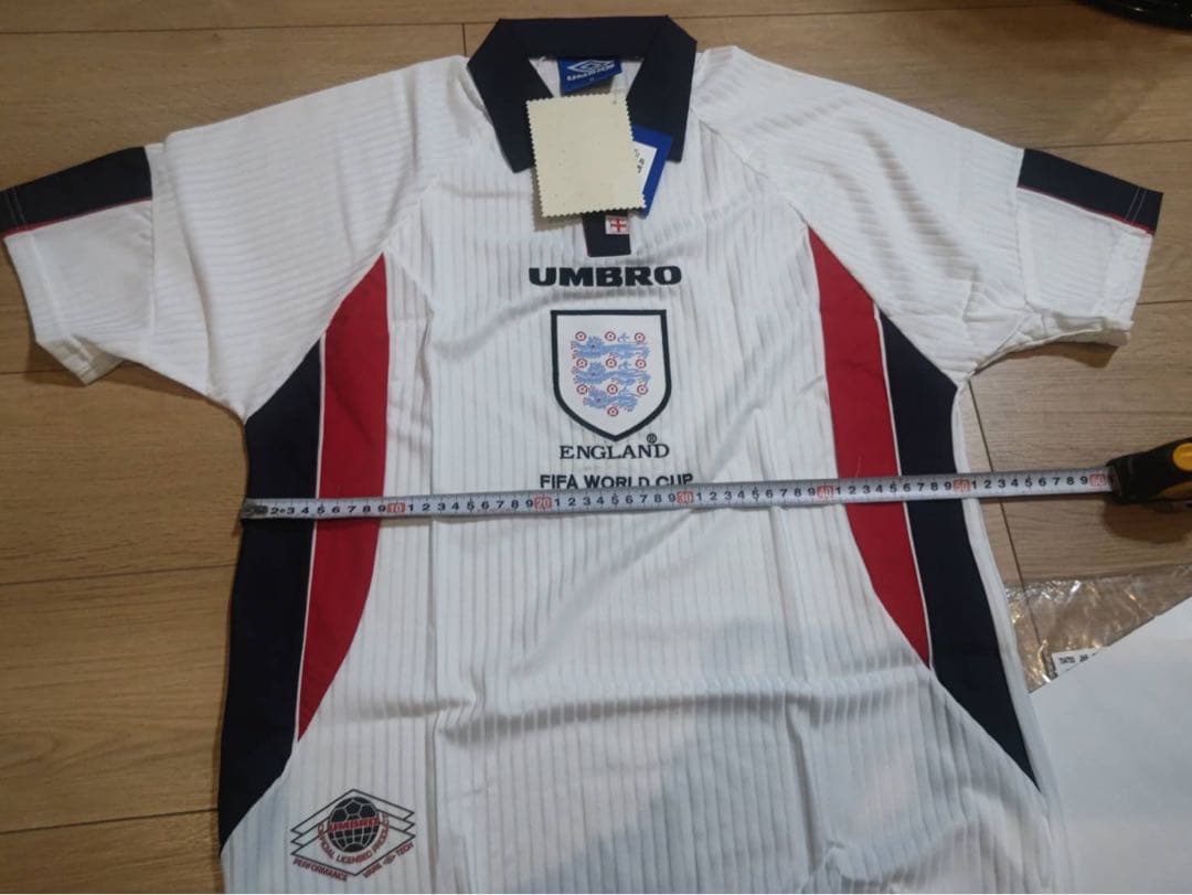 希少！90年代！イングランド代表の1998 FIFAワールドカップユニフォーム