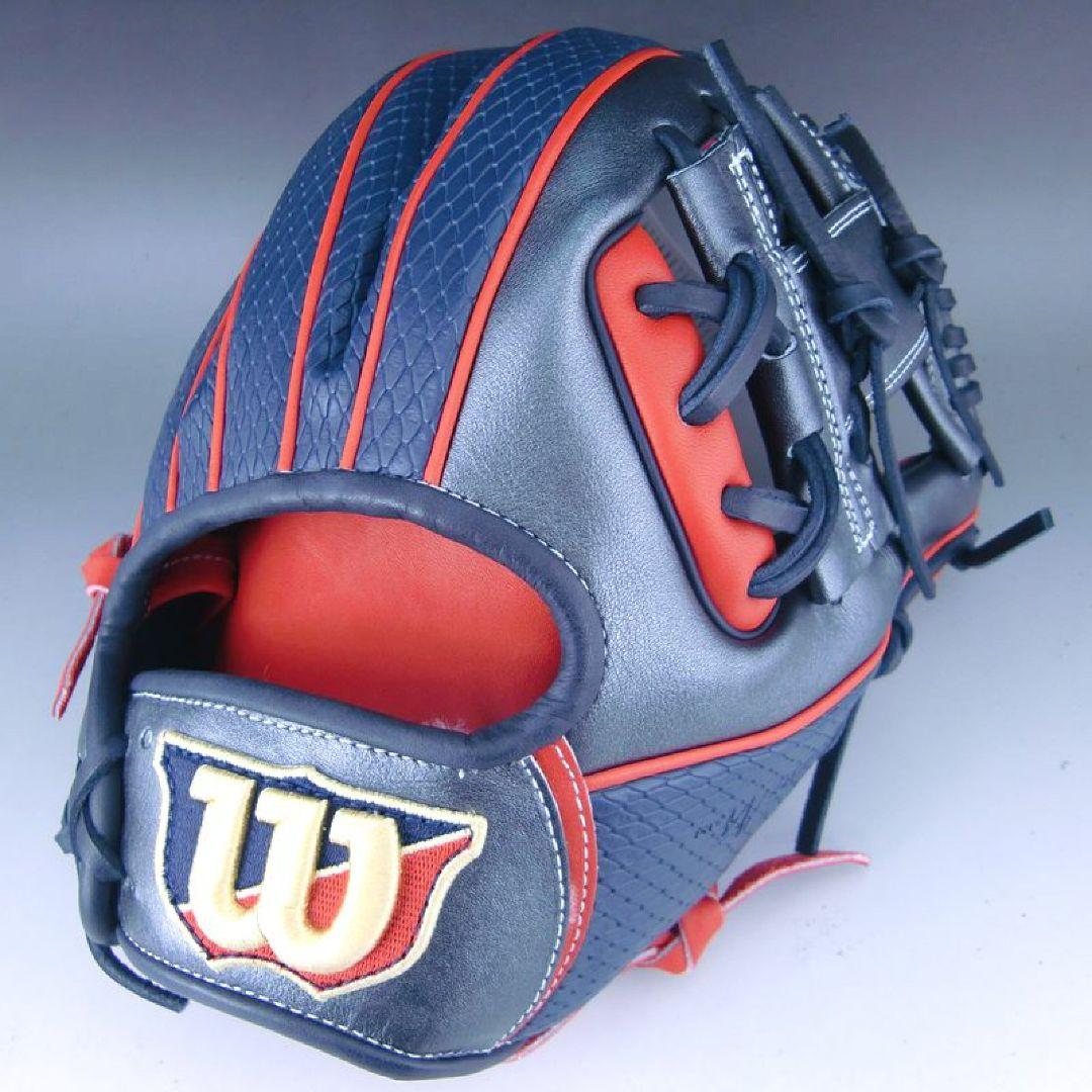 値下げ不可　ウィルソン86型内野手用　限定カラー