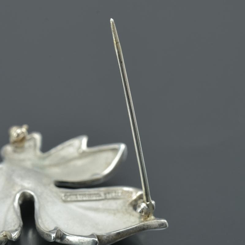 新品仕上げ◇ティファニー リーフ ブローチ STERLING 925 シルバー