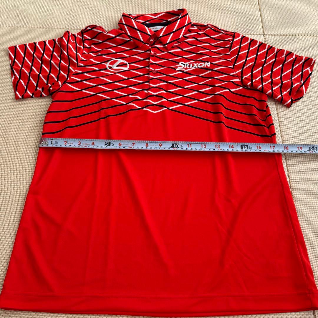 SRIXON×LEXUS スリクソン　レクサス　レッド　LLサイズ　ポロシャツ