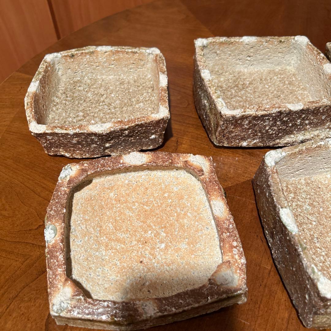 新品①◆作家　澤　克典作　信楽焼　五段重　一点物