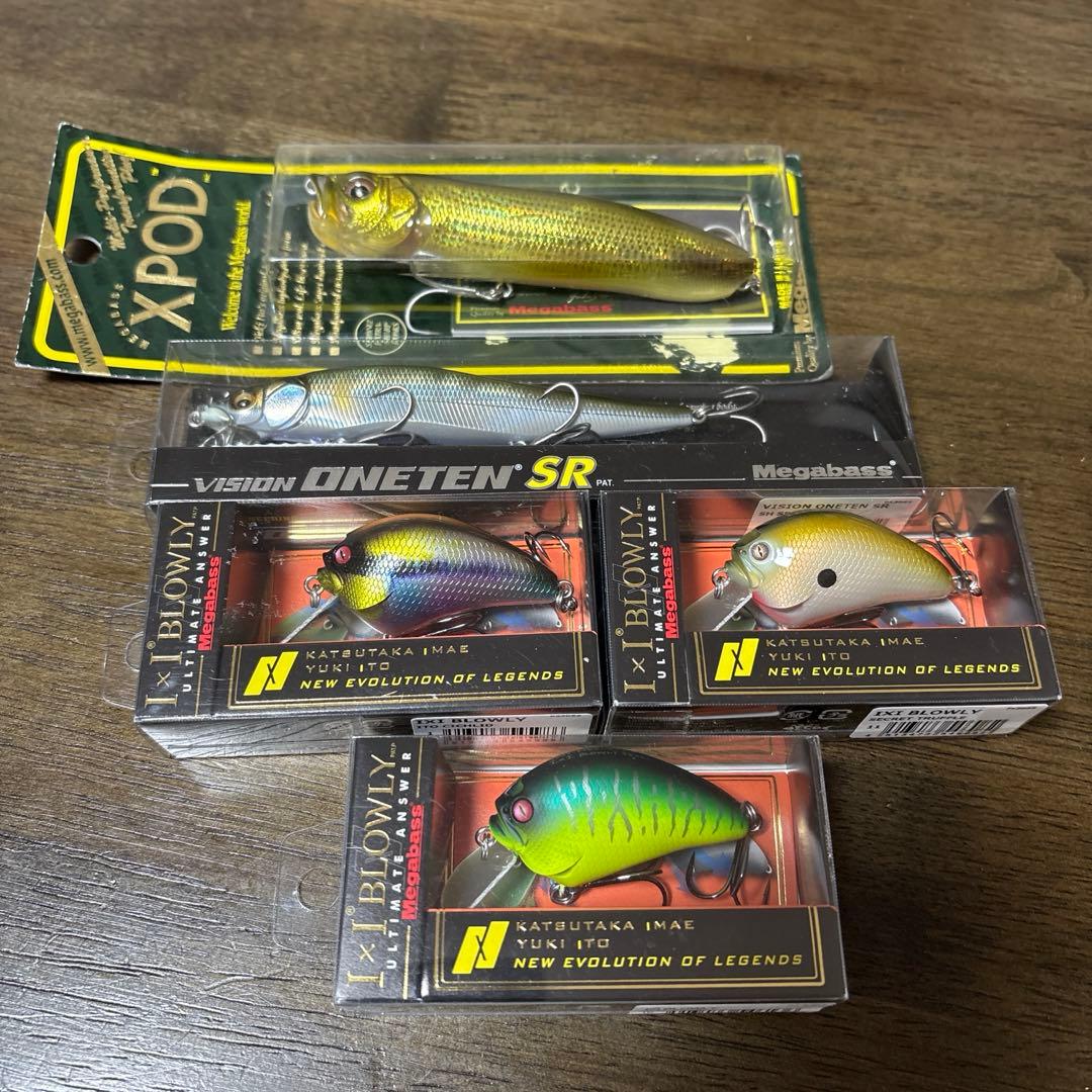 専用メガバス　ブロリー　xpod ワンテンSR セット