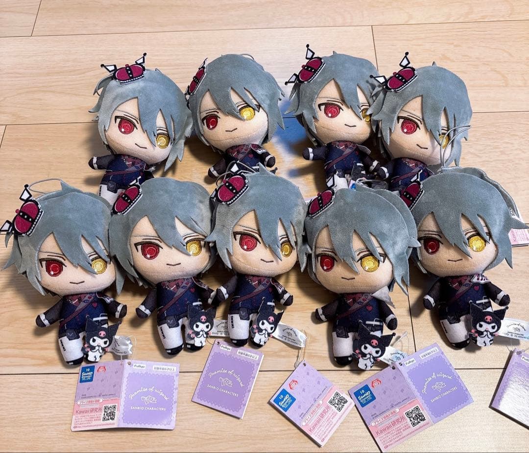 魔法使いの約束×サンリオキャラクターズ ぬいぐるみ オーエン 9個