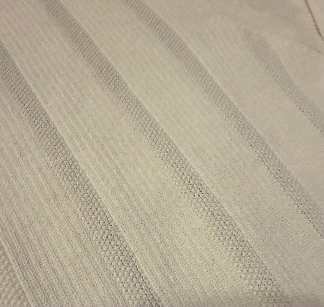 【新品】PING APPAREL 2025アンサンブルニットタグ付き白 サイズS