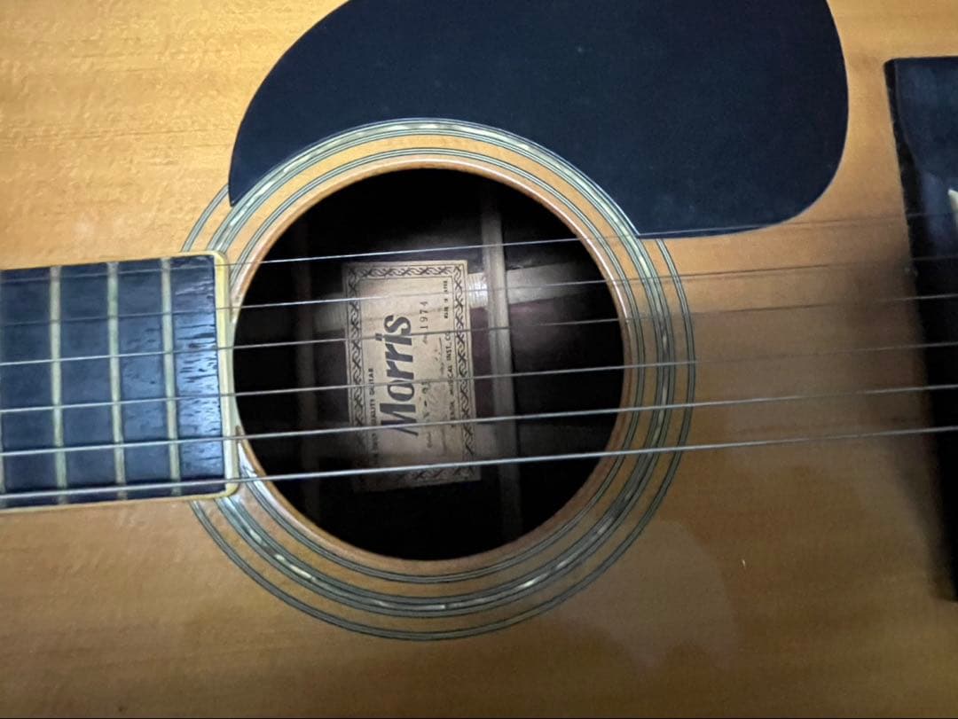 【2000円↓】 【1974年製 名機】Morris W-25 3ピースバック