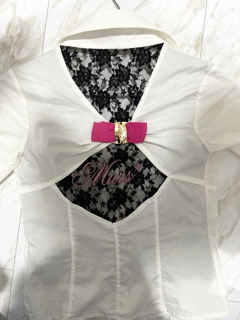 希少！美品！即日発送！MARS sugargloss バックレースシャツ