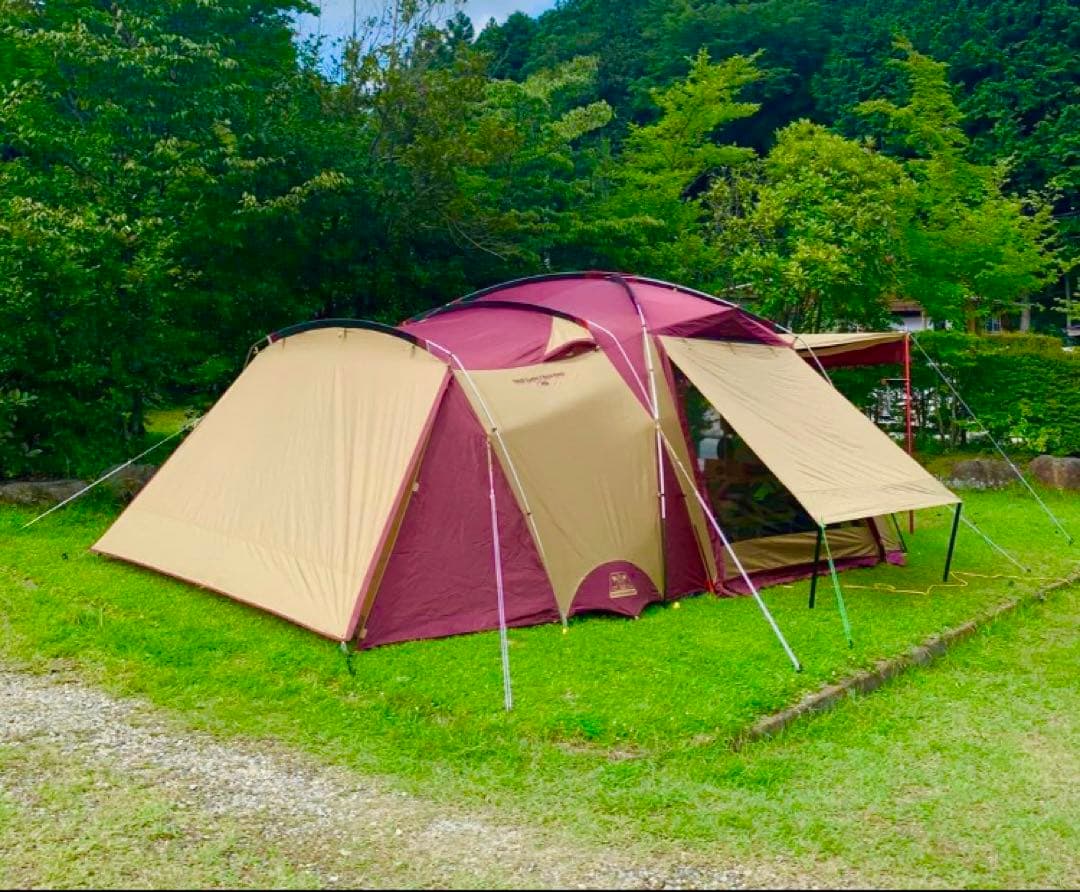 【極美品】コールマンテント タフスクリーン2ルームハウスバーガンディ