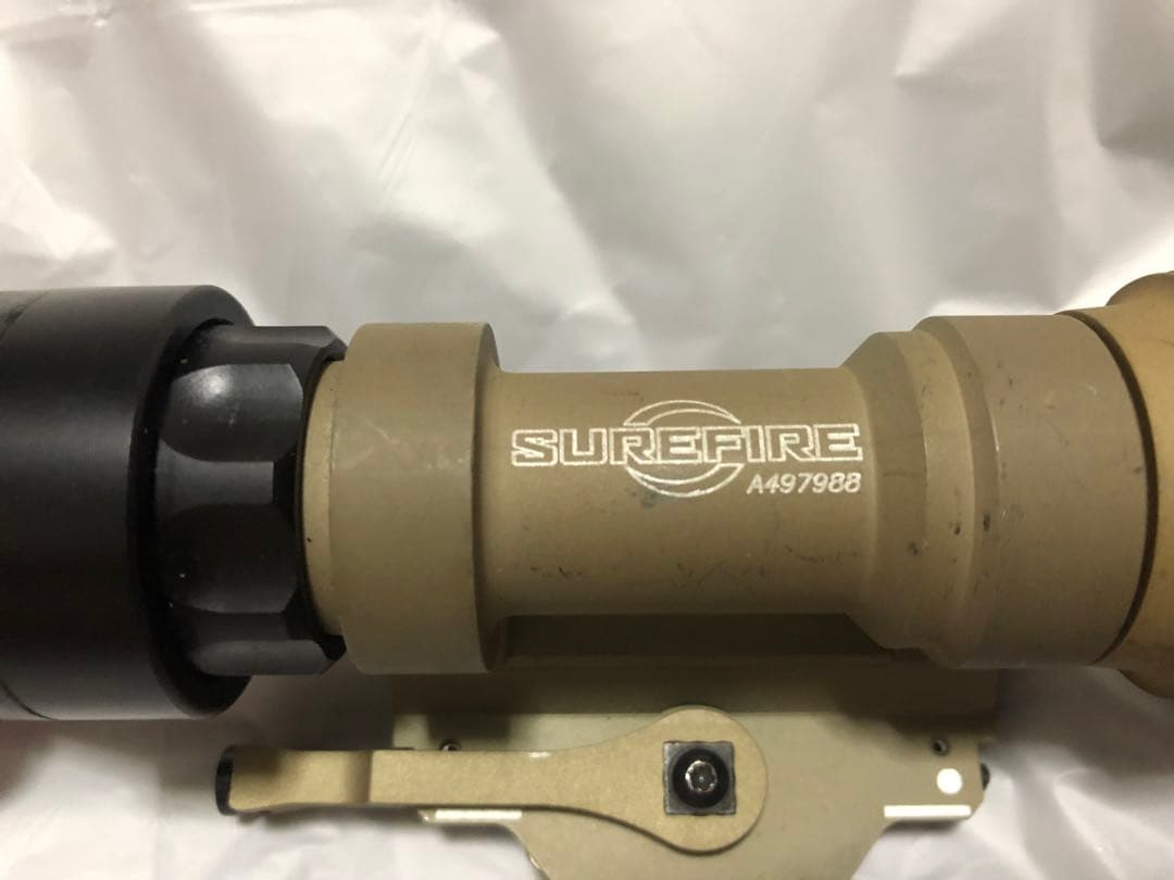 米軍実物SureFire M952V TAN LED/IR ウェポンライト