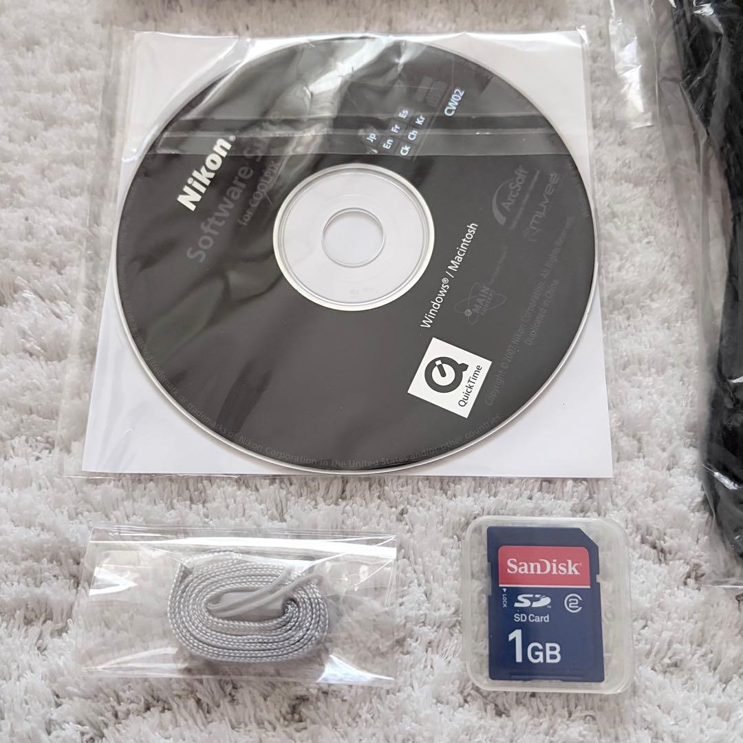 極上品【動作確認済】Nikon ニコン COOLPIX S52 レトロコンデジ