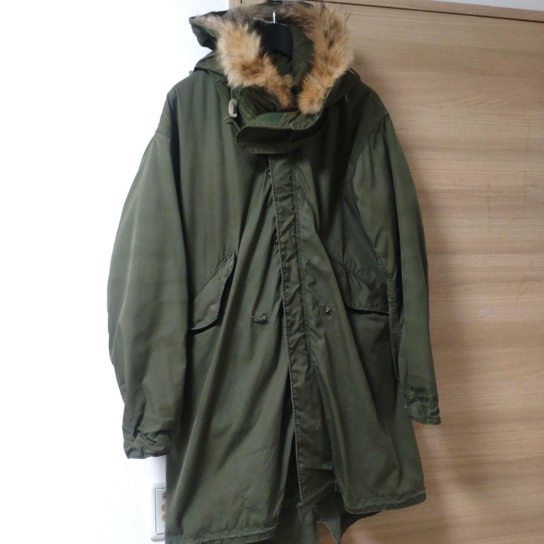 米軍実物 XS アルミジッパー M-65パーカーセット フィッシュテール