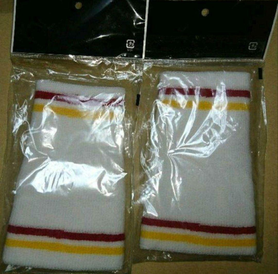 久保田スラッガー 限定リストバンド 2006年金本モデル イエロー×レッドライン