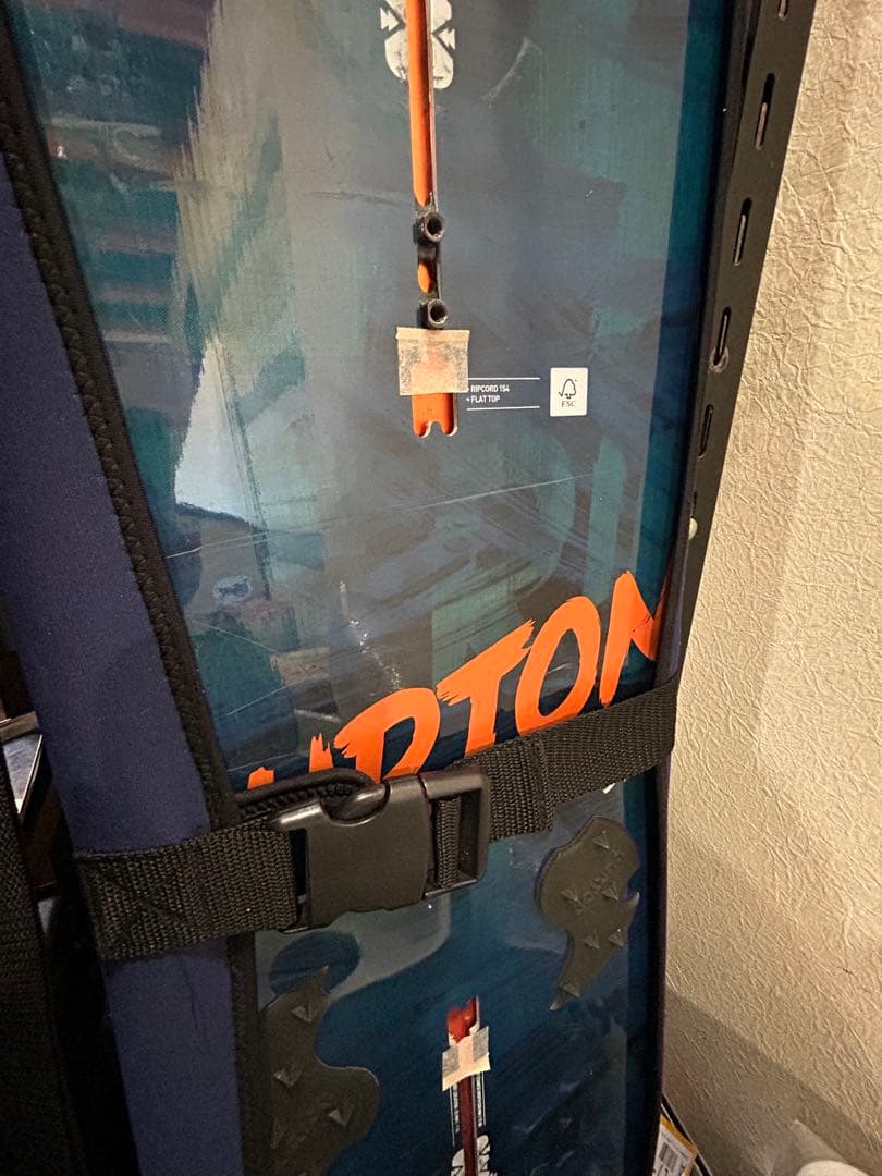 おまけケース付き　Burton スノーボードRIPCORD 154