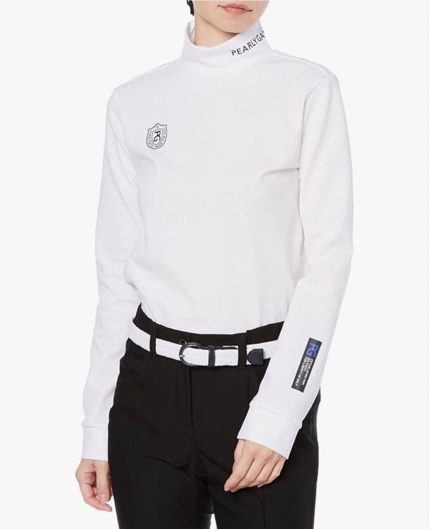 【新品】パーリーゲイツ ハイネック モックネックシャツ 00