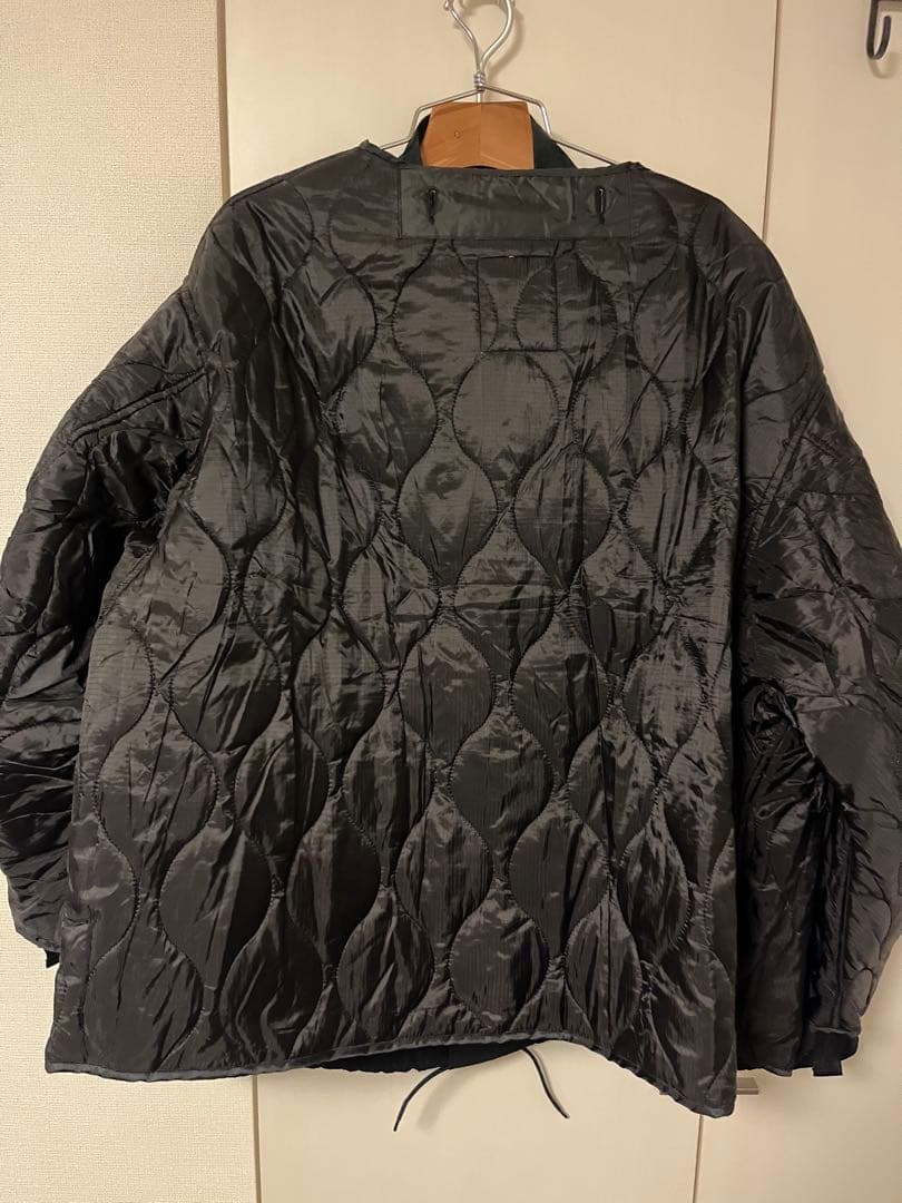 フリークスストア　ビッグシルエット　 ショートモッズコート　ブラック