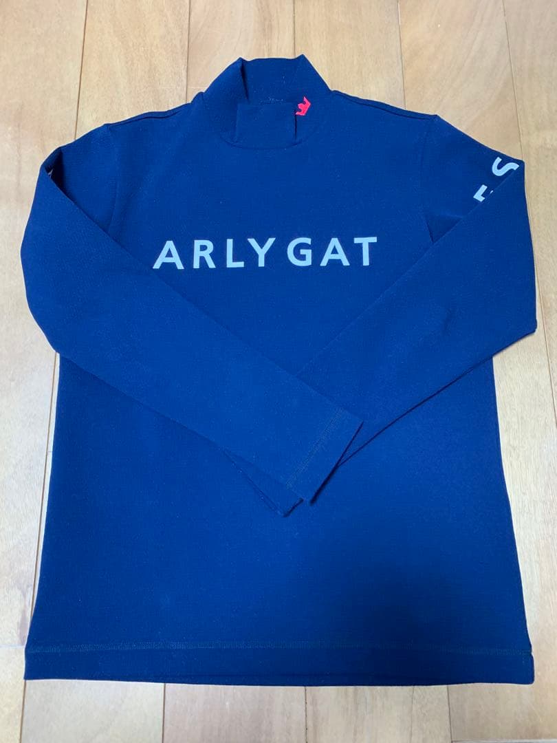 ⛳️PEARLY GATES 長袖ウェア ５ モックネック ネイビー