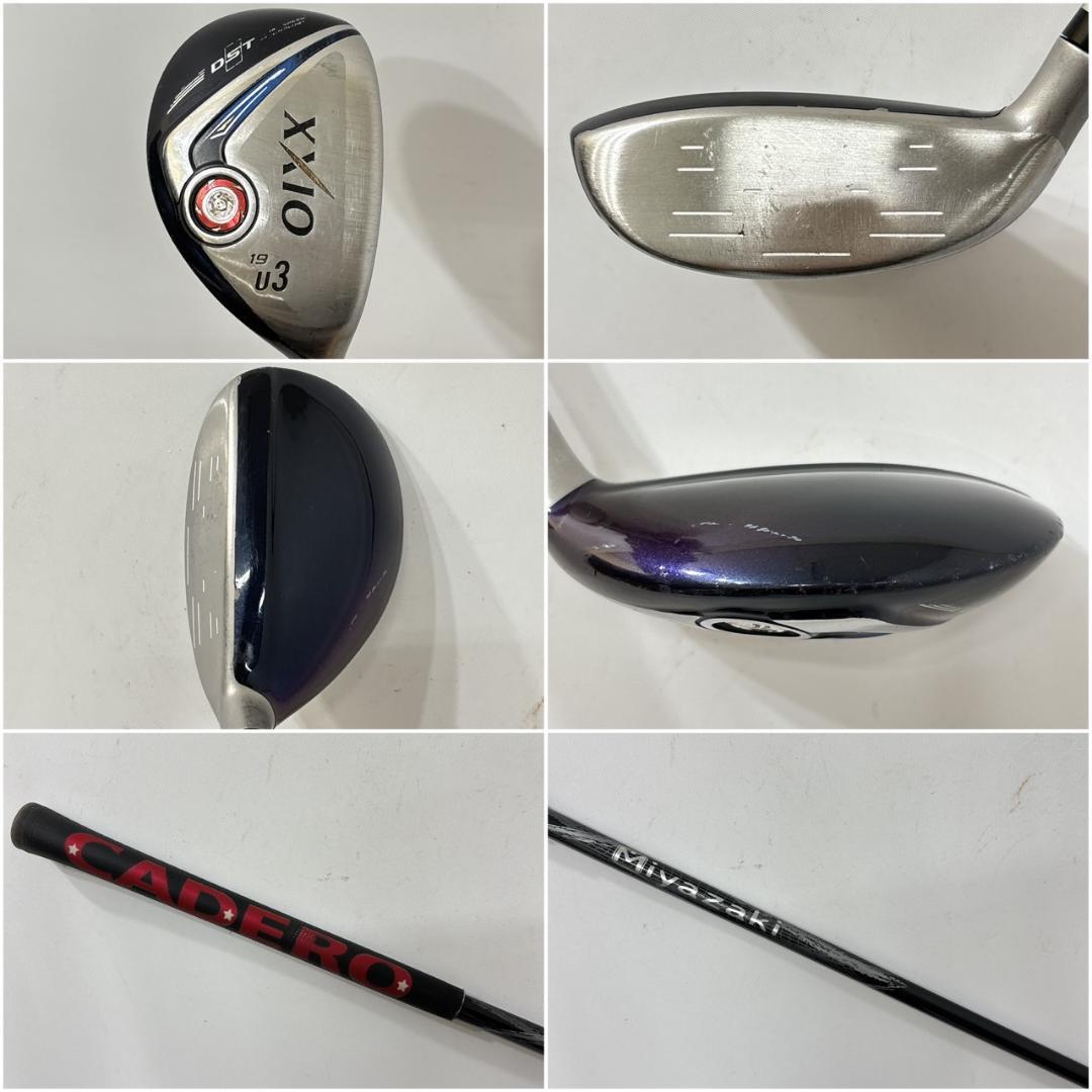 メンズ右利き初心者用　ゼクシオ　2＆8＆9代目　ゴルフクラブセット　W-2557