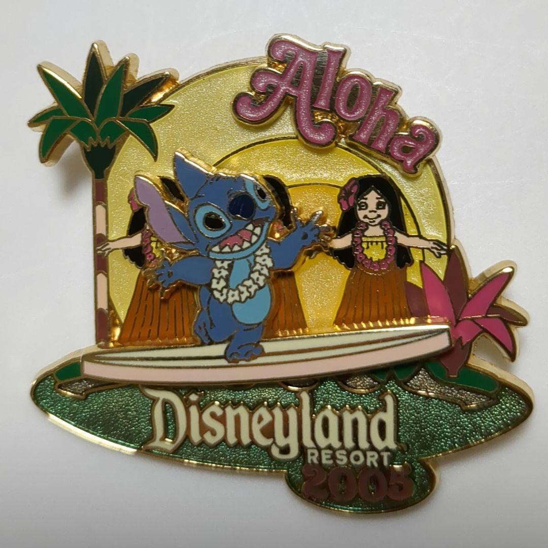 2005年 海外 ディズニー アトラクション ピンバッジ スティッチ 仮装