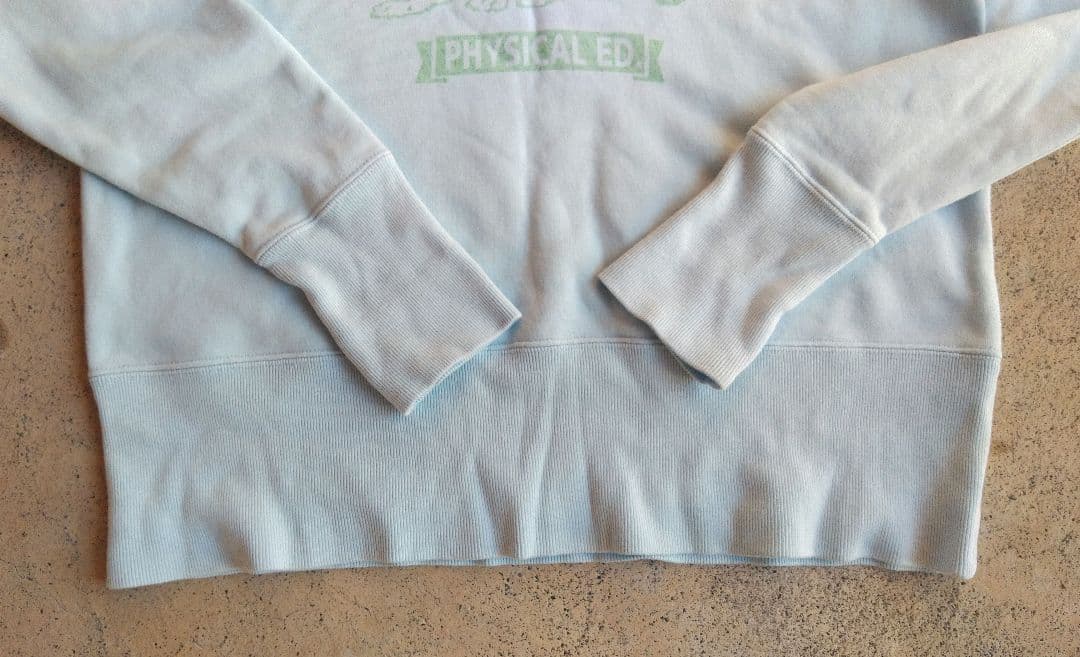 【チャンピオン】 ランタグ　復刻　両V　 トレーナー　スウェット　水色