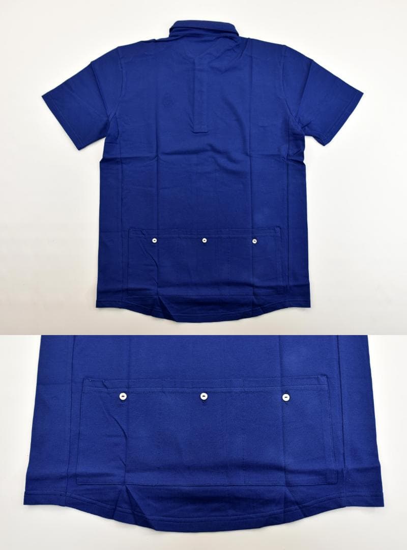 De marchi★デマルキ クラシックポロ size:S コバルト