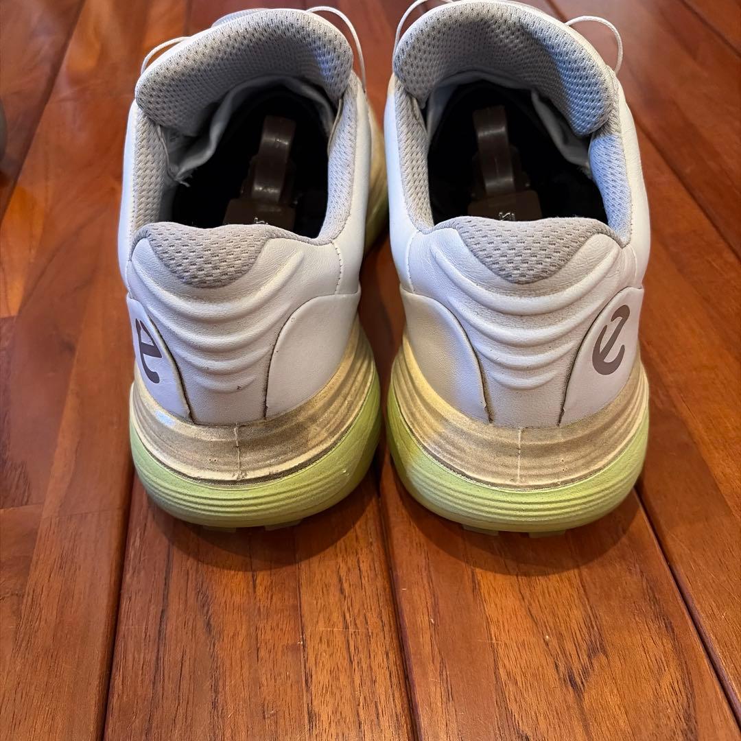 ECCO ゴルフシューズ BOAフィット ホワイト