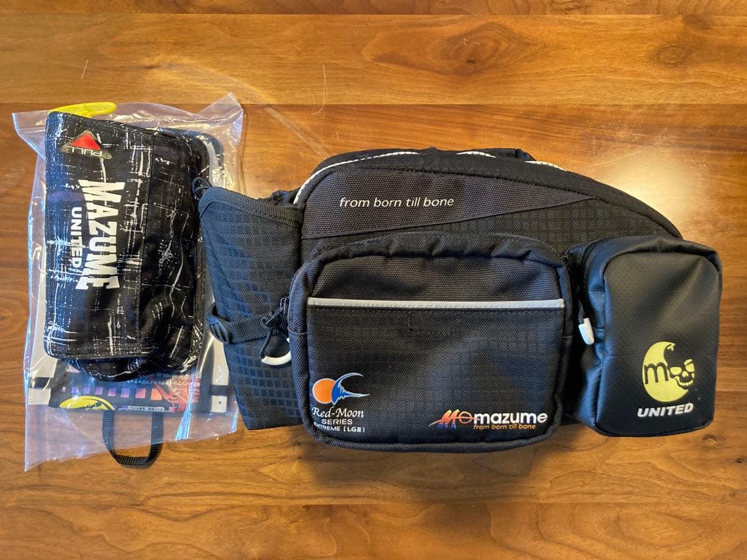mazume レッドムーンウエストバッグ ライフジャケットセット