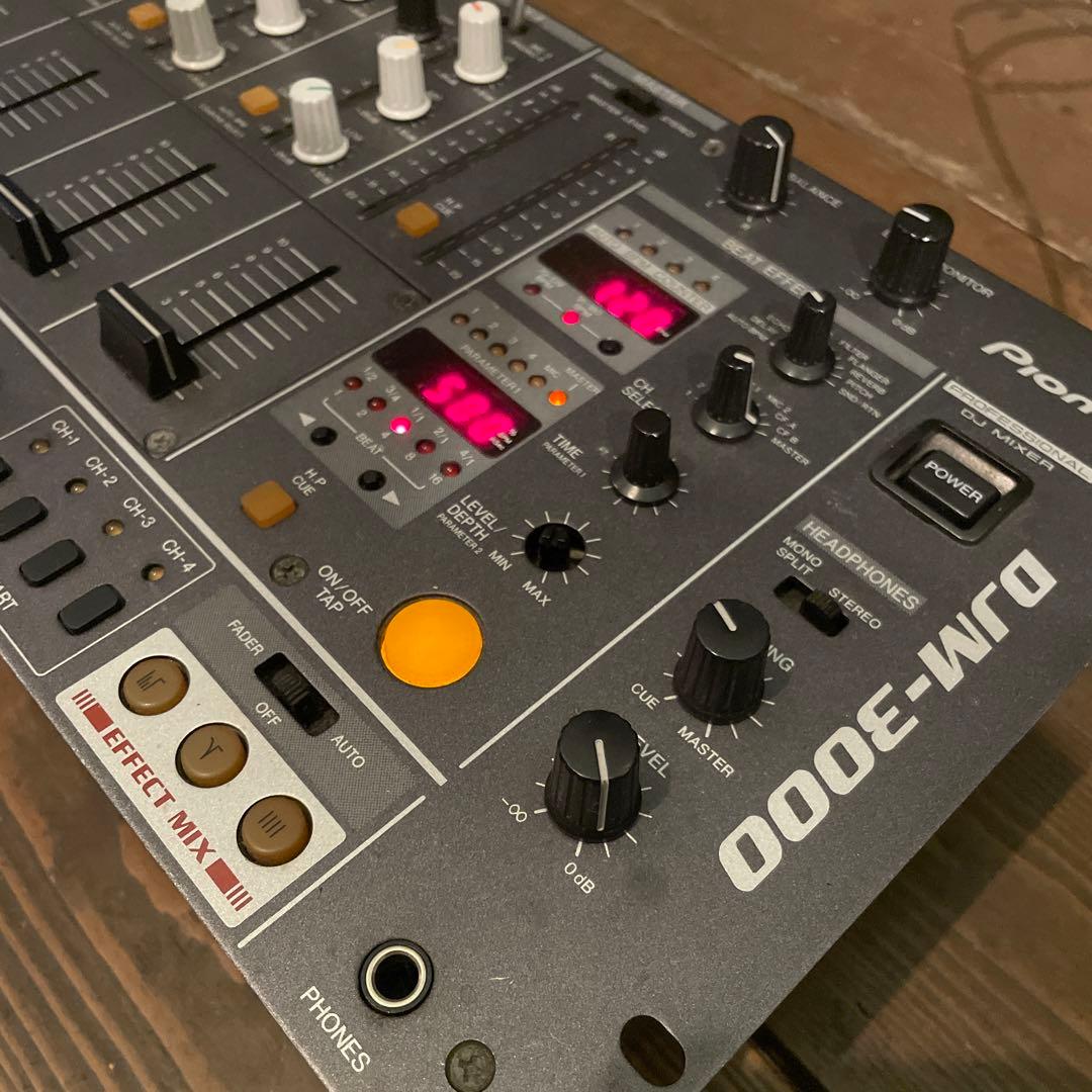名機 Pioneer DJM-3000 DJミキサー ジャンク