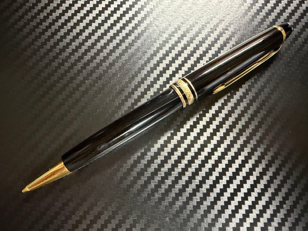 未使用に近い モンブラン 165 クラシック ペンシル 0.5mm ブラック