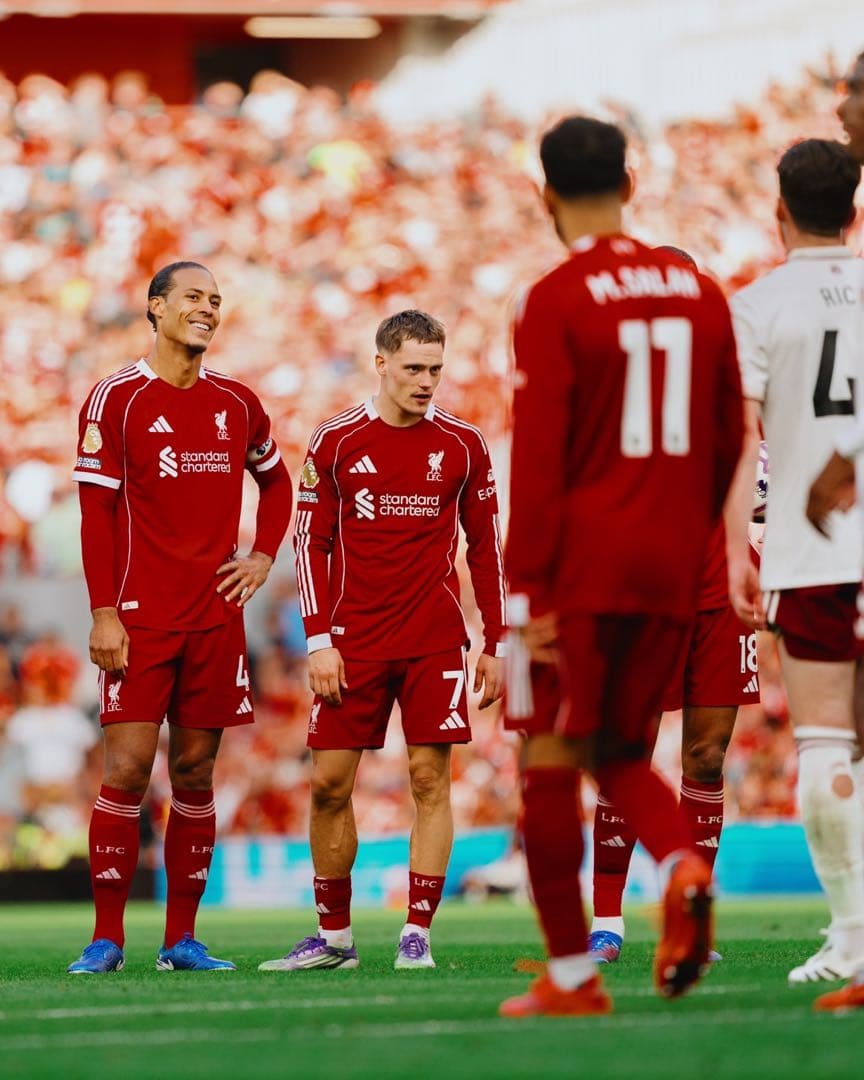 リバプール 25/26 ユニフォーム ホーム 長袖 オーセンティック ヴィルツ