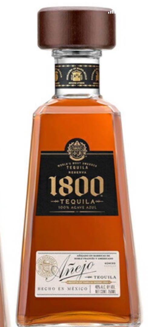 1800 Tequila Añejo 12本