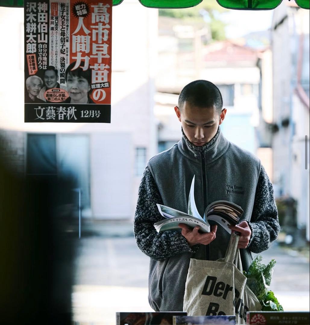 トップス ENNOY PROFESSIONAL FLEECE VEST (GRAY) L