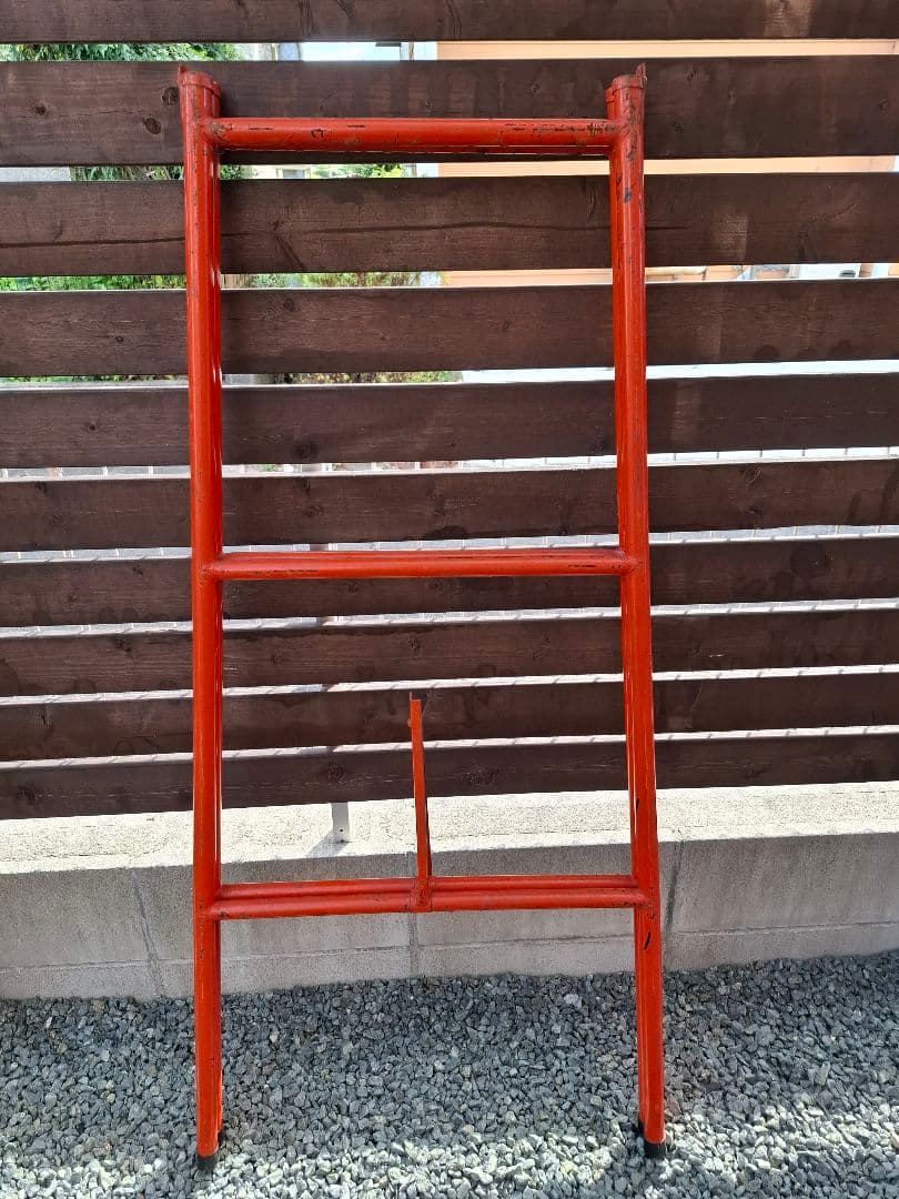 脚立　ジャンクガーデン　アンティーク　レトロ　　シャビー