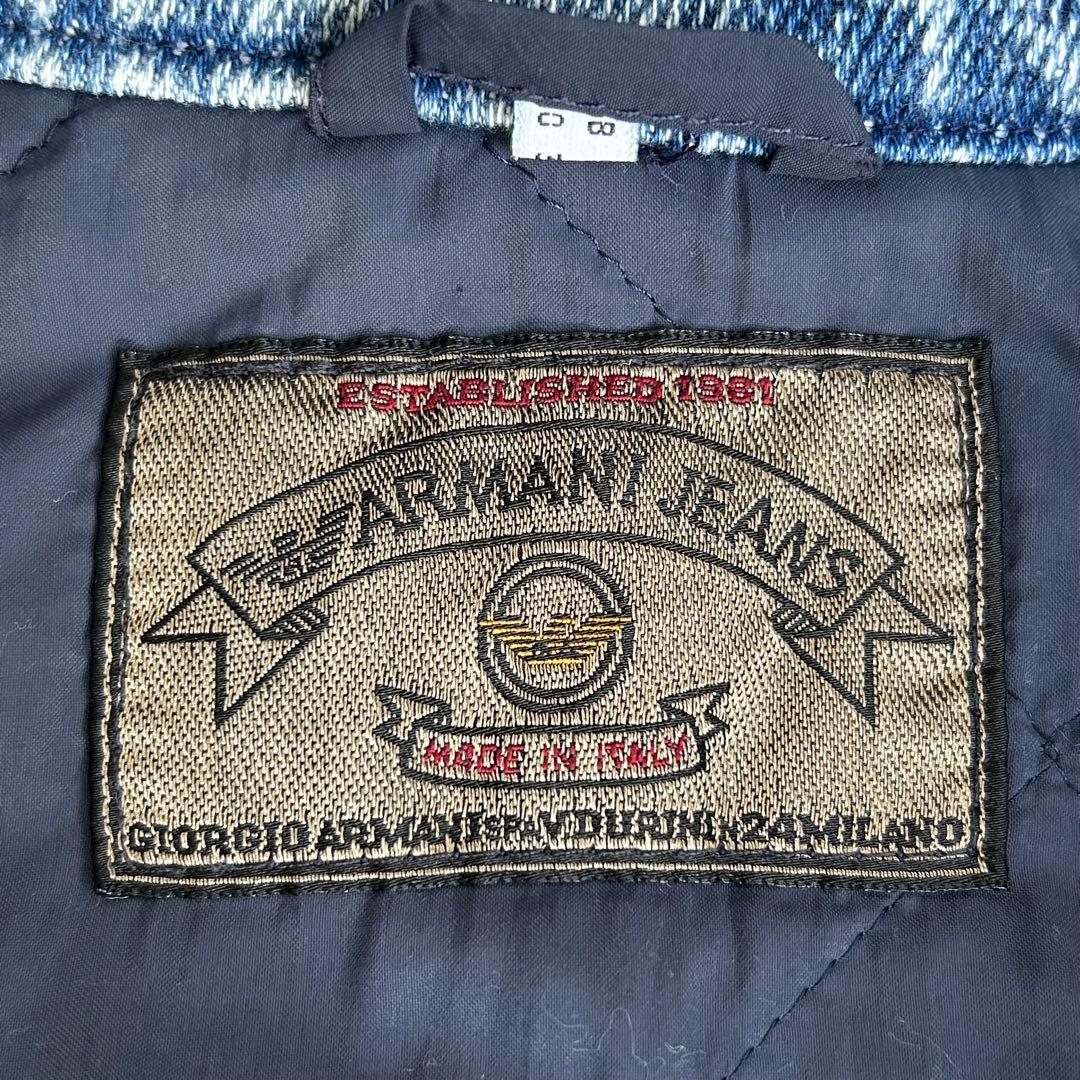 激レア ARMANI JEANS denim コート イタリア製 vintage