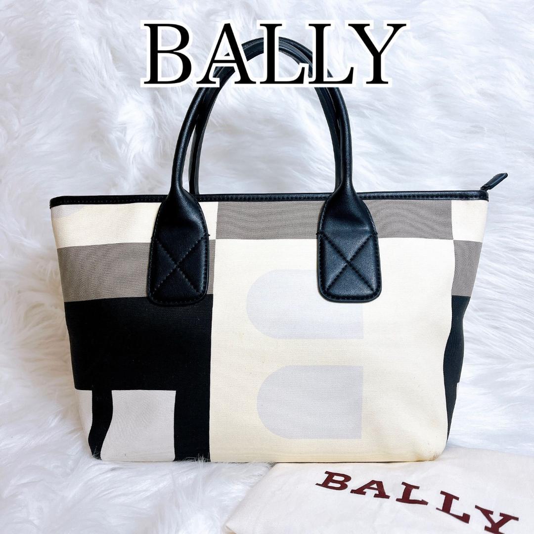 バリー　ビジー　Bロゴ　キャンバス　ハンドバック　Bモチーフ　マルチカラー