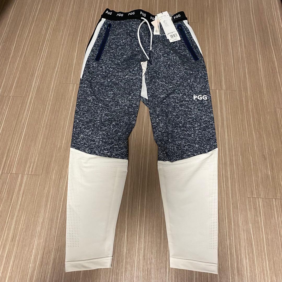 新品タグ付きはPGG メンズパンツ サイズ3 ネイビー/ホワイト