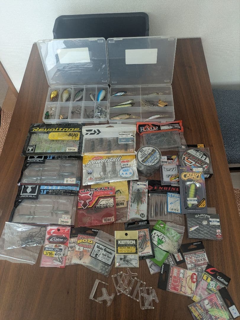 room925！　バス釣り引退セット 1　まとめ売り ルアー/ワーム/針