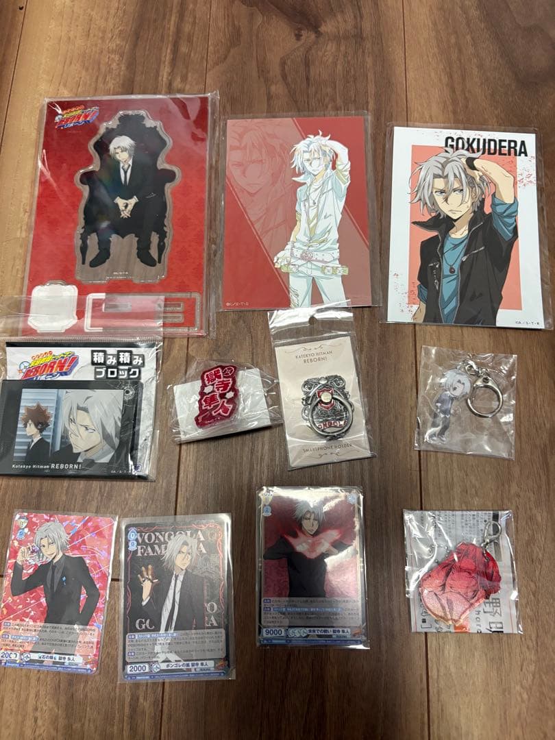 獄寺隼人　グッズセット　REBORN