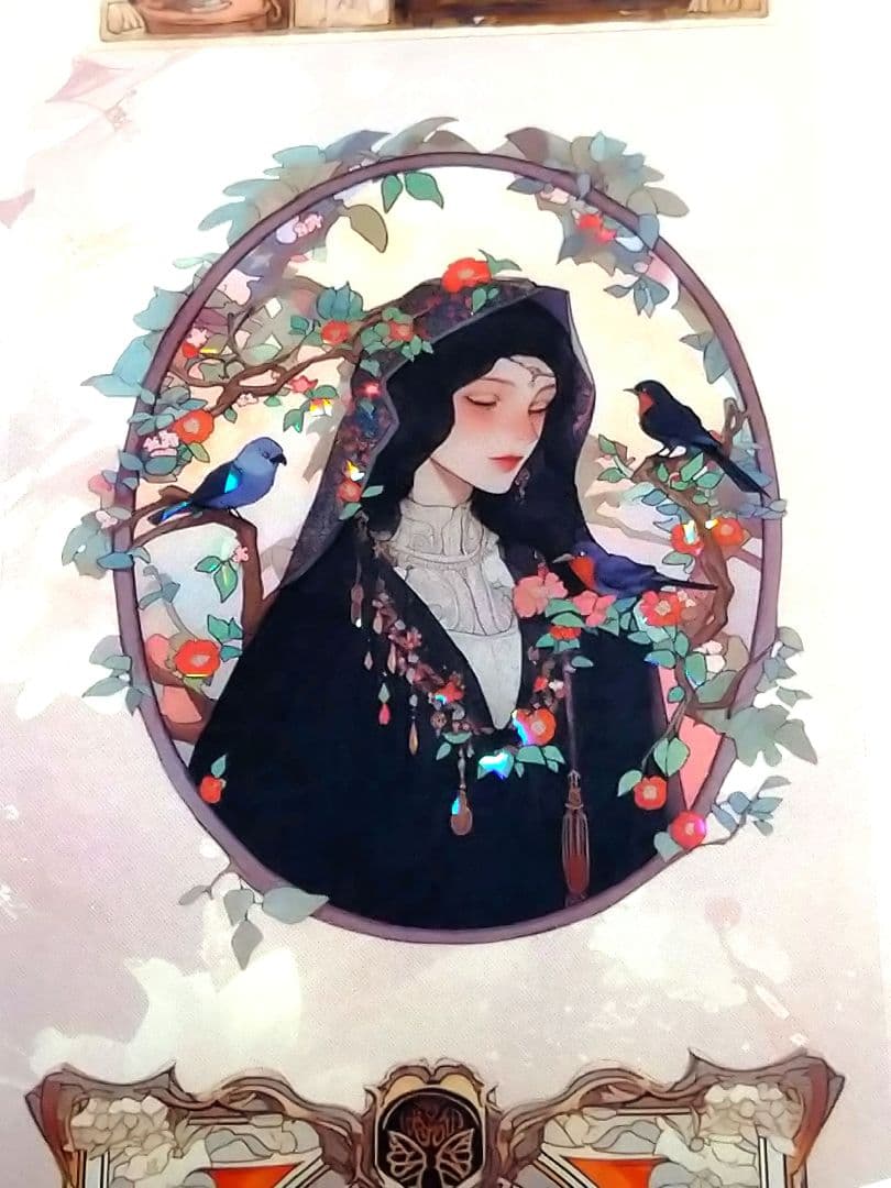 廃盤品✩J1077＃绮野踪骏(贝壳光)绿野仙踪切売り海外人物女の子AIマステ