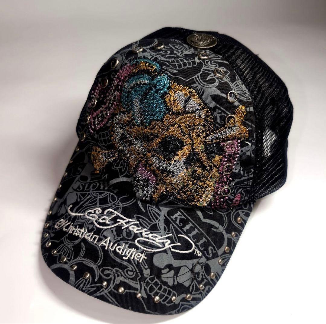 エドハーディー Ed Hardy キャップy2k スタッズ　アーカイブ
