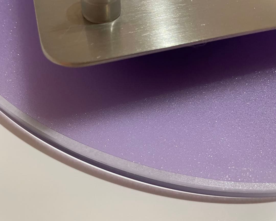 7/27入荷分【新】チンチラ　床置きタイプのサイレント円盤型回し車　パープル