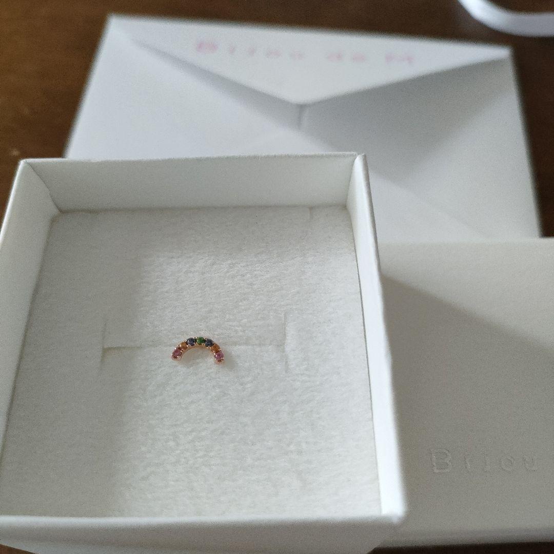 Bijou de M ビジュードエム　プチレインボーピアス