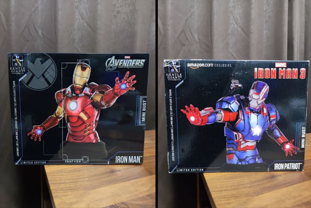 ジェントルジャイアント アイアンマン Mk7 アイアンパトリオット ミニバスト