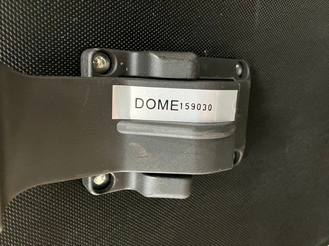 AirBuggy　ペットカート　ブラックホイールフレーム　3輪　ブラウン