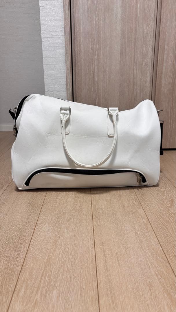 [アディダスゴルフ] ボストンバッグ ホワイト/シルバー